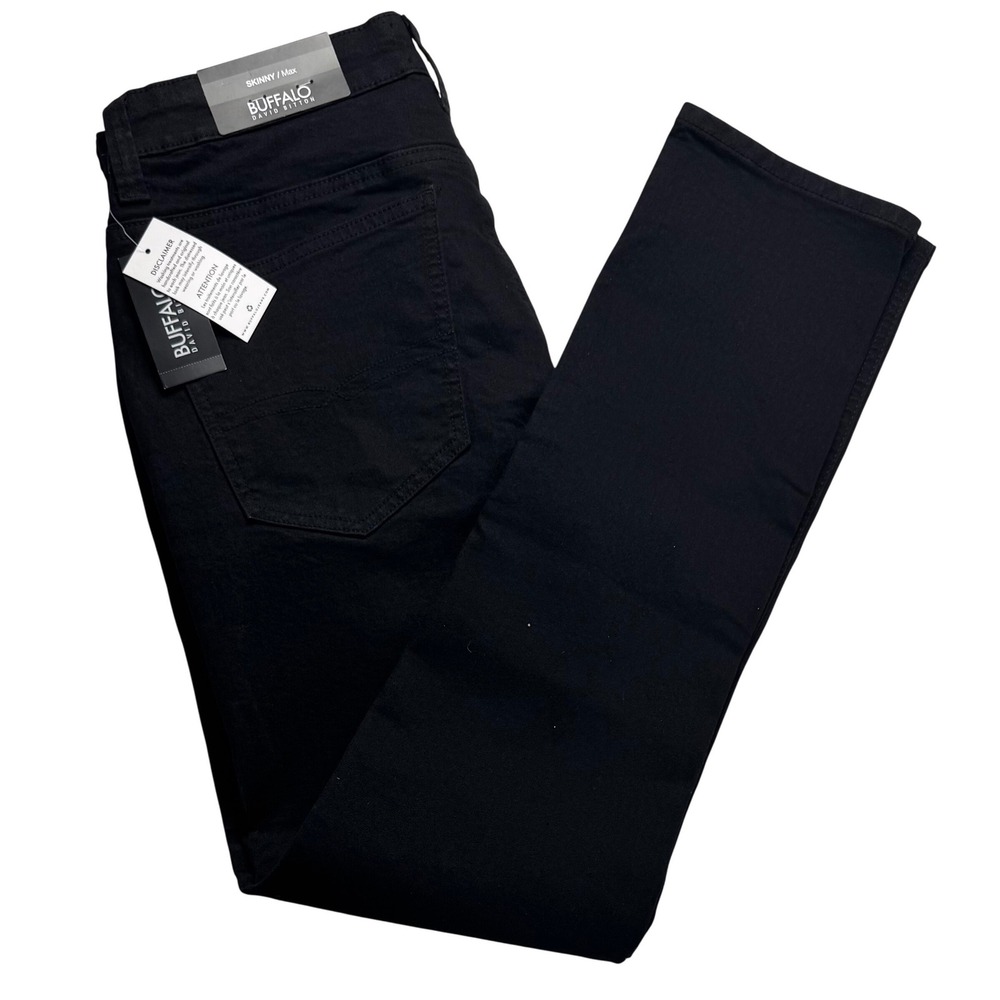Buffalo David Bitton Men’s Skinny Jeans - Black